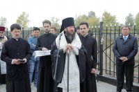 18-Епископ Амфилохий освятил часовню в селе Прапорщиково