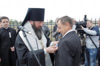 20-Епископ Амфилохий освятил часовню в селе Прапорщиково
