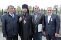 27-Епископ Амфилохий освятил часовню в селе Прапорщиково