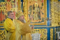 16-Епископ Амфилохий сослужил Главе Казахстанского Митрополичьего округа в главном храме страны