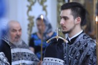 7-«Слава страстем Твоим, Христе». Утреня с чтением двенадцати Страстных Евангелий в Свято-Андреевском кафедральном соборе