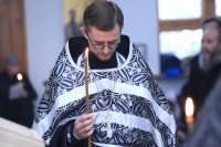 12-«Слава страстем Твоим, Христе». Утреня с чтением двенадцати Страстных Евангелий в Свято-Андреевском кафедральном соборе