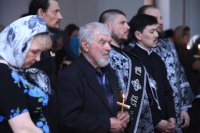 13-«Слава страстем Твоим, Христе». Утреня с чтением двенадцати Страстных Евангелий в Свято-Андреевском кафедральном соборе