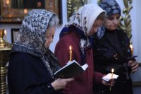 14-«Слава страстем Твоим, Христе». Утреня с чтением двенадцати Страстных Евангелий в Свято-Андреевском кафедральном соборе
