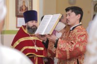13-Архипастырский визит в город Риддер. Божественная Литургия в Свято-Никольском храме
