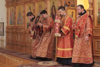 14-Архипастырский визит в город Риддер. Божественная Литургия в Свято-Никольском храме