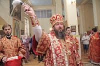36-Архипастырский визит в город Риддер. Божественная Литургия в Свято-Никольском храме