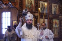 16-Служение епископа Амфилохия в Неделю пред Богоявлением