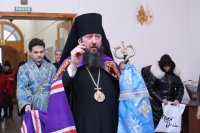 2-«Утробу Девичу освятивый Рождеством Твоим, и руце Симеоне благословивый, Едине Человеколюбче». Праздник Сретения Господня в Усть-Каменогорске