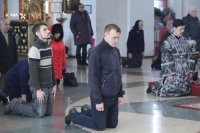 13-«Града Сионска взыскующе, под Твой покров, Дева Чистая, днесь притекаем». Соборное служение Литургии Преждеосвященных Даров в день празднования явления Державной иконы Пресвятой Богородицы
