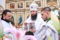 22-«Бездну заключивый мертв зрится, и смирною, и плащаницею обвився, во гробе полагается, яко смертный, Безсмертный». Великая и преблагословенная Суббота в Усть-Каменогорске