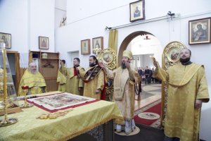 Служение епископа Амфилохия в Неделю 19-ю по Пятидесятнице