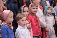 9-Великая Пасхальная вечерня в Андреевском кафедральном соборе
