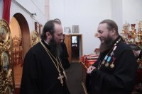 25-Великая Пасхальная вечерня в Андреевском кафедральном соборе
