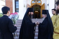 6-Служение епископа Амфилохия в Неделю 6-ю по Пятидесятнице в Андреевском кафедральном Соборе