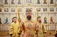 11-Служение епископа Амфилохия в Неделю 6-ю по Пятидесятнице в Андреевском кафедральном Соборе