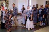 16-Служение епископа Амфилохия в Неделю 6-ю по Пятидесятнице в Андреевском кафедральном Соборе