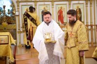21-Служение епископа Амфилохия в Неделю 6-ю по Пятидесятнице в Андреевском кафедральном Соборе