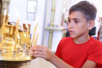 55-Служение епископа Амфилохия в Неделю 6-ю по Пятидесятнице в Андреевском кафедральном Соборе