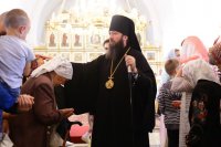 57-Служение епископа Амфилохия в Неделю 6-ю по Пятидесятнице в Андреевском кафедральном Соборе