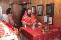 13-В Светлый Понедельник епископ Амфилохий совершил Божественную Литургию в Покровском храме города Усть-Каменогорска