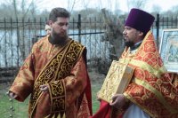 24-В Светлый Понедельник епископ Амфилохий совершил Божественную Литургию в Покровском храме города Усть-Каменогорска