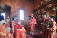 36-В Светлый Понедельник епископ Амфилохий совершил Божественную Литургию в Покровском храме города Усть-Каменогорска