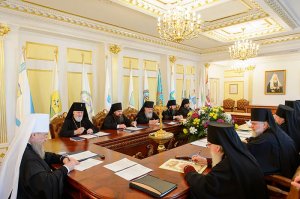 Управляющий Усть-Каменогорской и Семипалатинской епархией принял участие в заседании Синода Митрополичьего округа Русской Православной Церкви в Республике Казахстан