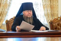 11-Епископ Усть-Каменогорский и Семипалатинский Амфилохий принял участие в заседании Синода Митрополичьего округа Русской Православной Церкви в Республике Казахстан
