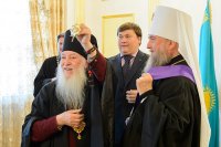 12-Епископ Усть-Каменогорский и Семипалатинский Амфилохий принял участие в заседании Синода Митрополичьего округа Русской Православной Церкви в Республике Казахстан