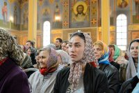 13-Епископ Усть-Каменогорский и Семипалатинский Амфилохий принял участие в торжествах, начавшихся в Астане по случаю 145-летия основания Туркестанской епархии и принесения в главный храм страны мироточивой иконы Божией Матери "Умягчение злых сердец"