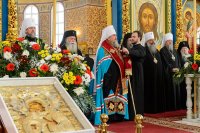 21-Епископ Усть-Каменогорский и Семипалатинский Амфилохий принял участие в торжествах, начавшихся в Астане по случаю 145-летия основания Туркестанской епархии и принесения в главный храм страны мироточивой иконы Божией Матери "Умягчение злых сердец"