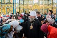 31-Епископ Усть-Каменогорский и Семипалатинский Амфилохий принял участие в торжествах, начавшихся в Астане по случаю 145-летия основания Туркестанской епархии и принесения в главный храм страны мироточивой иконы Божией Матери "Умягчение злых сердец"