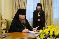 6-Управляющий Усть-Каменогорской и Семипалатинской епархией принял участие в работе первого в 2017 году заседания Синода Митрополичьего округа Русской Православной Церкви в Республике Казахстан