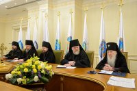 11-Управляющий Усть-Каменогорской и Семипалатинской епархией принял участие в работе первого в 2017 году заседания Синода Митрополичьего округа Русской Православной Церкви в Республике Казахстан