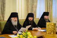12-Управляющий Усть-Каменогорской и Семипалатинской епархией принял участие в работе первого в 2017 году заседания Синода Митрополичьего округа Русской Православной Церкви в Республике Казахстан