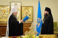 13-Управляющий Усть-Каменогорской и Семипалатинской епархией принял участие в работе первого в 2017 году заседания Синода Митрополичьего округа Русской Православной Церкви в Республике Казахстан