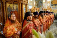 9-Епископ Амфилохий принял участие в торжествах в честь мученицы Агафии Панормской - небесной заступницы от землетрясений и стихийных бедствий