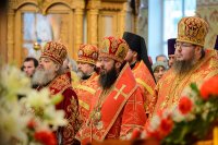 10-Епископ Амфилохий принял участие в торжествах в честь мученицы Агафии Панормской - небесной заступницы от землетрясений и стихийных бедствий