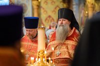 12-Епископ Амфилохий принял участие в торжествах в честь мученицы Агафии Панормской - небесной заступницы от землетрясений и стихийных бедствий