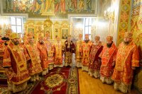 24-Епископ Амфилохий принял участие в торжествах в честь мученицы Агафии Панормской - небесной заступницы от землетрясений и стихийных бедствий