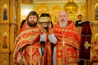 28-Епископ Амфилохий принял участие в торжествах в честь мученицы Агафии Панормской - небесной заступницы от землетрясений и стихийных бедствий