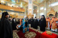 30-Епископ Амфилохий принял участие в торжествах в честь мученицы Агафии Панормской - небесной заступницы от землетрясений и стихийных бедствий