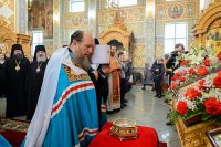 31-Епископ Амфилохий принял участие в торжествах в честь мученицы Агафии Панормской - небесной заступницы от землетрясений и стихийных бедствий