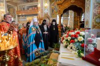 32-Епископ Амфилохий принял участие в торжествах в честь мученицы Агафии Панормской - небесной заступницы от землетрясений и стихийных бедствий