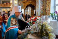 34-Епископ Амфилохий принял участие в торжествах в честь мученицы Агафии Панормской - небесной заступницы от землетрясений и стихийных бедствий