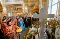 35-Епископ Амфилохий принял участие в торжествах в честь мученицы Агафии Панормской - небесной заступницы от землетрясений и стихийных бедствий