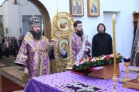 3-Служение епископа Амфилохия в канун Крестопоклонной Недели Великого поста