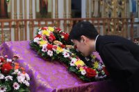 9-Служение епископа Амфилохия в канун Крестопоклонной Недели Великого поста