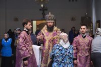 13-Служение епископа Амфилохия в канун Крестопоклонной Недели Великого поста